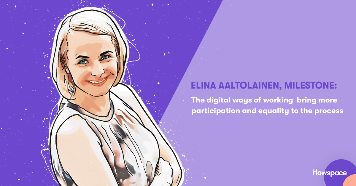 Elina Aaltolainen from Milestone quote