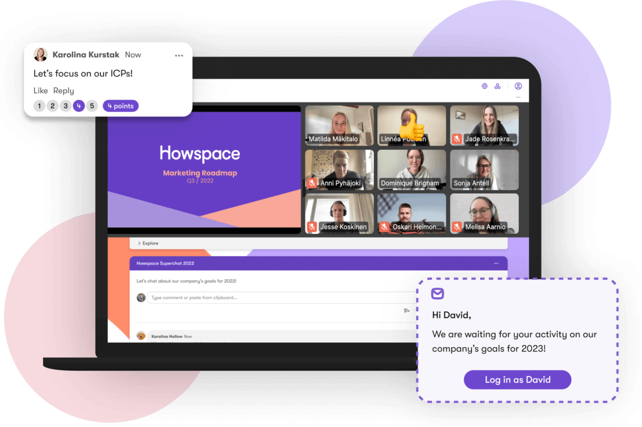 collaborate howspace product tab