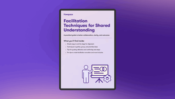 Facilitation techniques for shared understanding